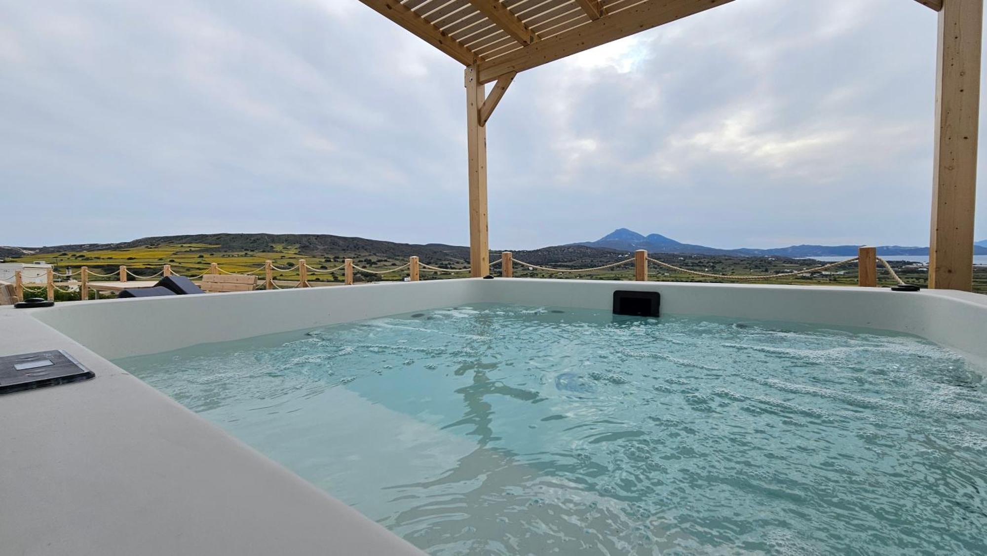 Bayview With Jaccuzi - Milos Villa *